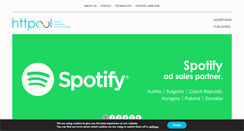 Desktop Screenshot of httpool.at